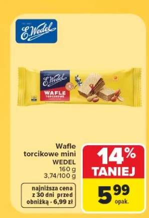 Wafle torcikowe mini E.Wedel