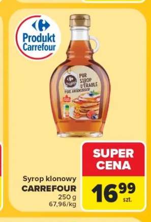 Syrop klonowy Carrefour
