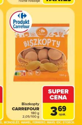 Biszkopty Carrefour