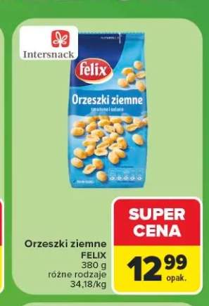 Orzeszki ziemne Felix smażone i solone