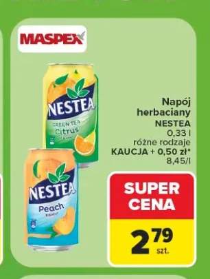Napój herbaciany Nestea cytrynowy +1 wariant