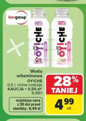 Woda witaminowa OY!CHE magnez i witaminy +1 wariant