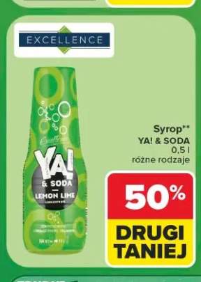 Syrop YA! & Soda cytryna i limonka