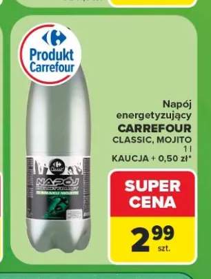 Napój energetyzujący Carrefour Classic +1 wariant