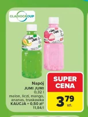 Napój Jumi Jumi melon +4 warianty