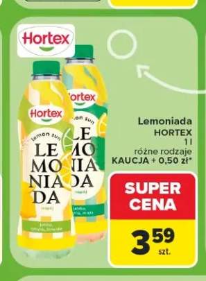 Lemoniada Hortex Lemon Sun +1 wariant