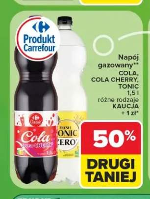 Napój gazowany Cola Carrefour +2 warianty