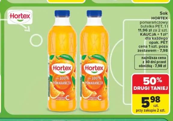 Sok pomarańczowy Hortex