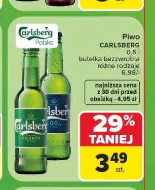 Piwo Carlsberg Pilsner +1 wariant