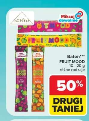 Baton Fruit Mood wiśnia +2 warianty