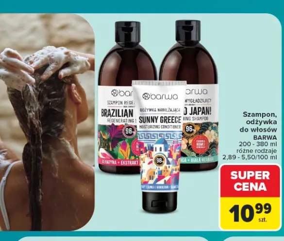 Szampon do włosów Barwa +1 wariant