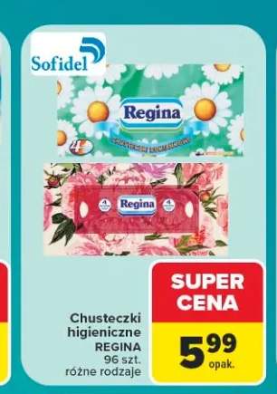 Chusteczki higieniczne Regina
