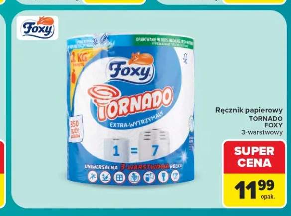 Ręcznik papierowy Foxy Tornado