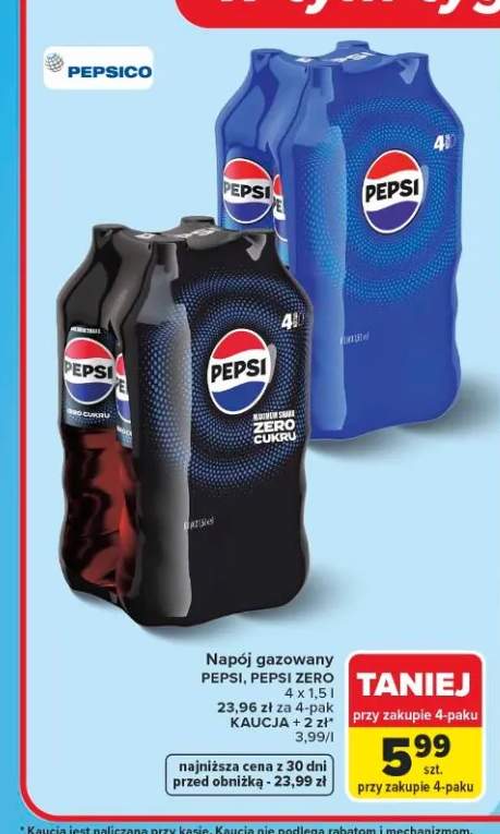 Napój gazowany Pepsi +1 wariant