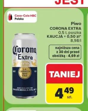 Piwo Corona Extra