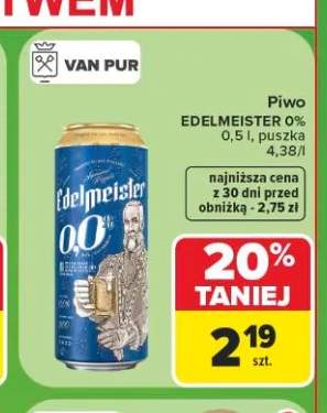 Piwo bezalkoholowe Edelmeister