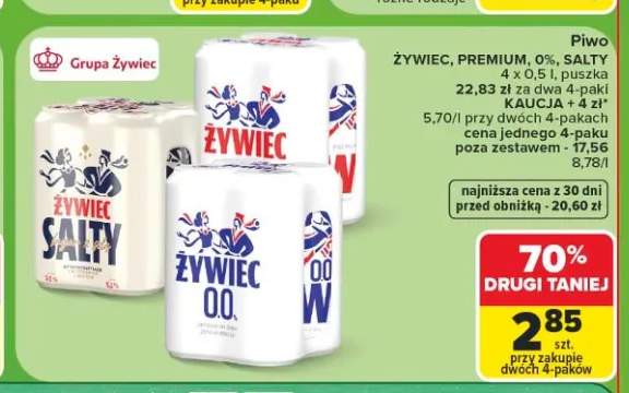 Piwo Żywiec Premium 4-pak +2 warianty