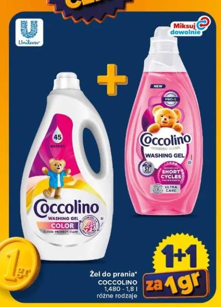 Żel do prania Coccolino Wonder Wash +1 wariant
