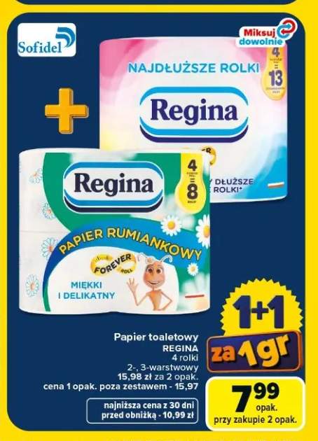 Papier toaletowy Regina Papier Rumiankowy