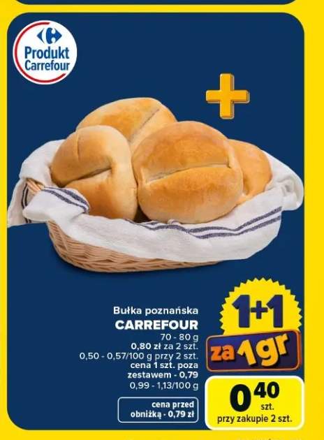 Bułka poznańska Carrefour