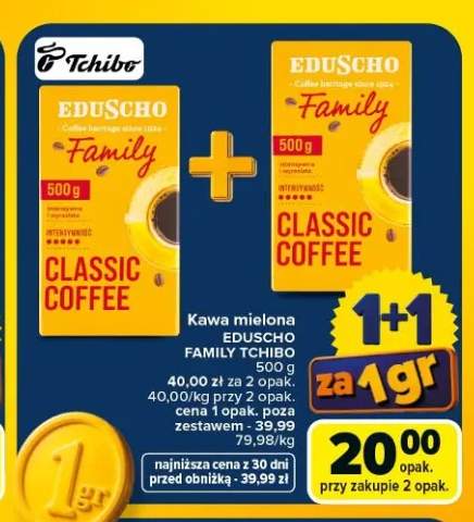 Kawa mielona Eduscho Family Classic Coffee