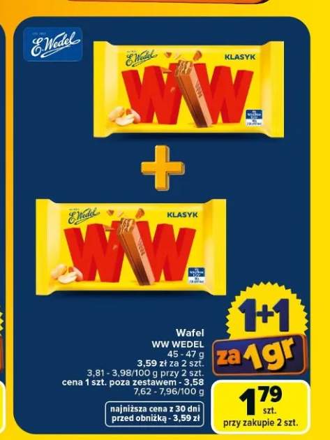 Wafel WW Klasyk E.Wedel