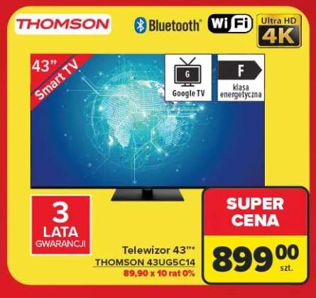 Telewizor 43" Thomson 43UG5C14