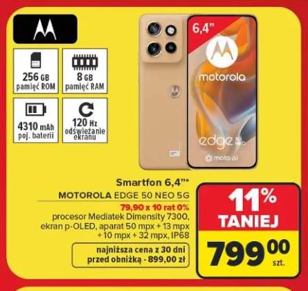 Smartfon Motorola Edge 50 Neo
