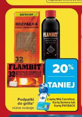 Rozpałka do grilla Flambit +1 wariant
