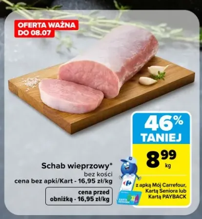 Schab wieprzowy bez kości