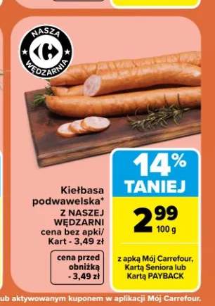 Kiełbasa podwawelska Nasza Wędzarnia