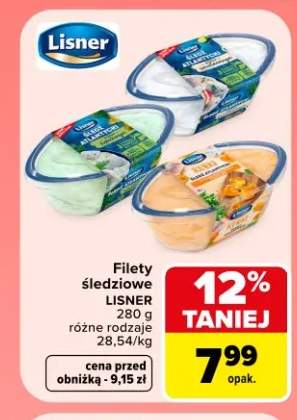 Filety śledziowe Lisner