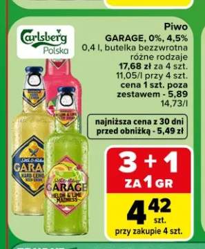Piwo Garage Melon & Lime +2 warianty