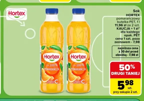 Sok pomarańczowy Hortex