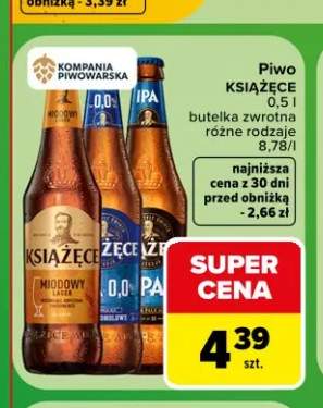 Piwo Książęce IPA +2 warianty