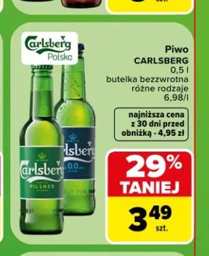 Piwo Carlsberg Pilsner +1 wariant