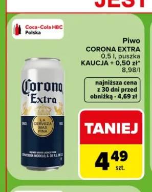 Piwo Corona Extra
