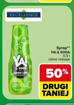 Syrop YA! & Soda cytryna i limonka
