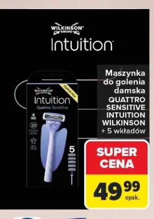 Maszynka do golenia damska Wilkinson Sword Intuition Quattro Sensitive