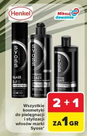 Kosmetyki do pielęgnacji i stylizacji włosów marki Syoss +3 warianty