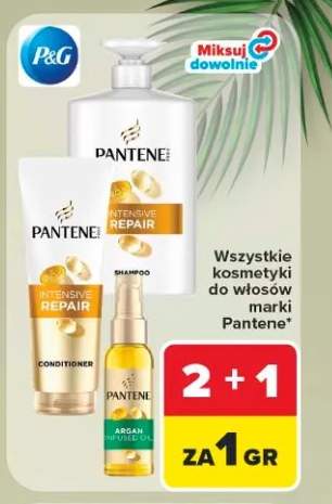 Kosmetyki do włosów marki Pantene +3 warianty
