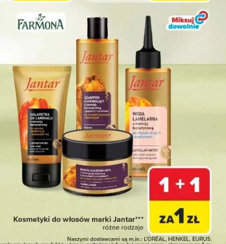 Szampon do włosów Jantar +3 warianty