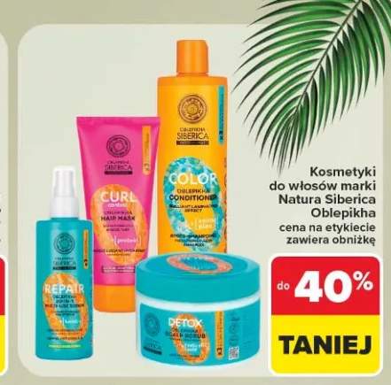 Serum do włosów Natura Siberica Oblepikha Repair +3 warianty