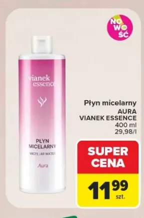 Płyn micelarny Aura Vianek Essence