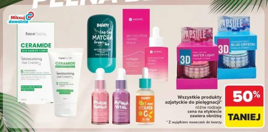 Produkty azjatyckie do pielęgnacji +8 wariantów