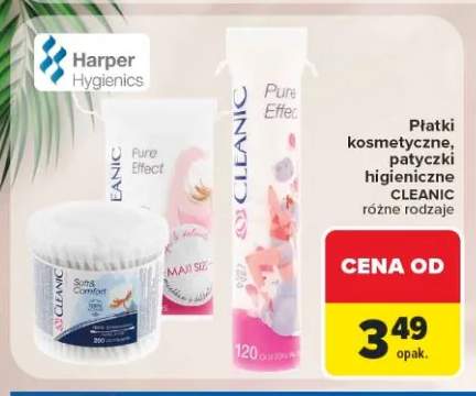 Płatki kosmetyczne Cleanic Pure Effect +1 wariant