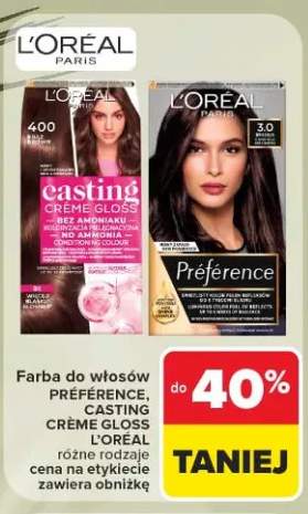 Farba do włosów L'Oréal Casting Crème Gloss +1 wariant