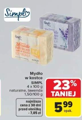 Mydło w kostce Simpl