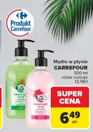 Mydło w płynie Carrefour