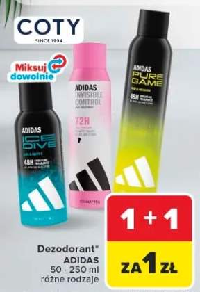 Dezodorant spray Adidas Ice Dive +2 warianty